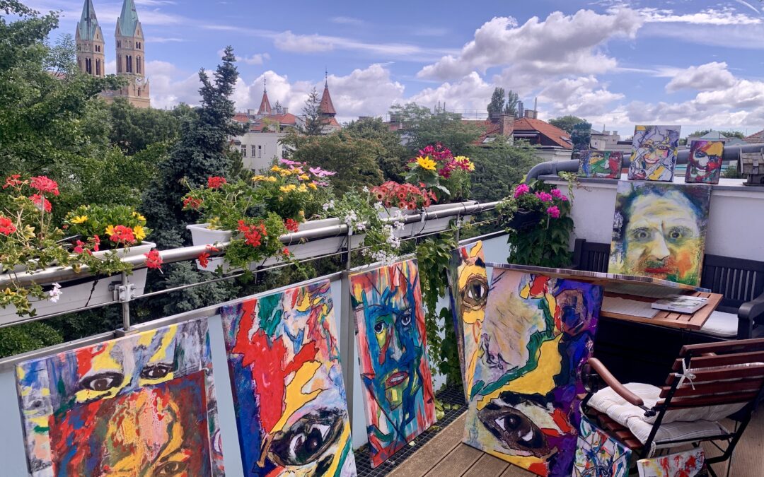 A Journey Through Film, Painting, and Live Art – Experience the Electrifying Vision of ClemK at Art World Paris 2025